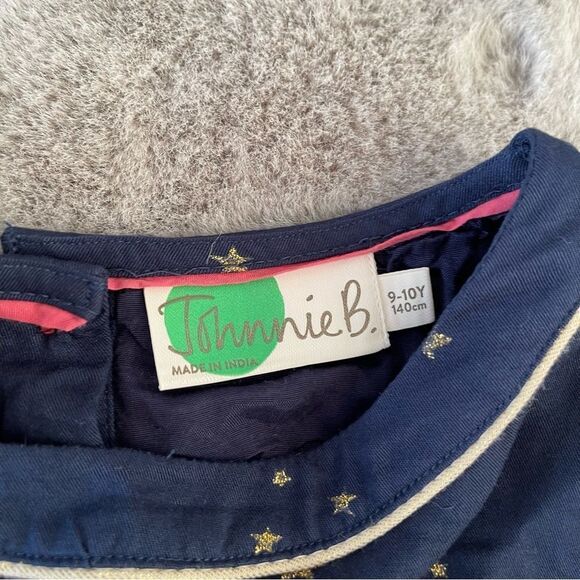 Johnnie B girls size 9-10 stars and moon dress with pockets - Picture 3 of 8